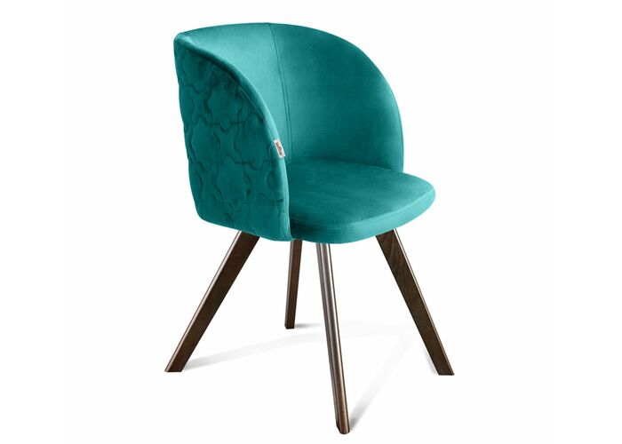 Стул Sheffilton SHT-ST33-1/S39 альпийский бирюзовый/венге