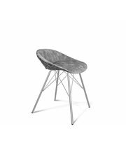 Стул Sheffilton SHT-ST19-SF1/S37 артикул СТ-368 дымный/хром лак