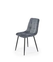 Стул HALMAR K547 серый/черный