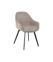 Стул SIGNAL VINTO Brego 34 бежевый/черный